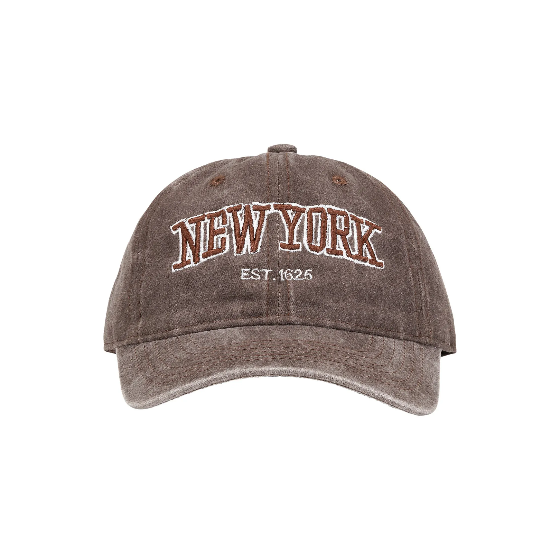 Everyday New York Cap, washed brown