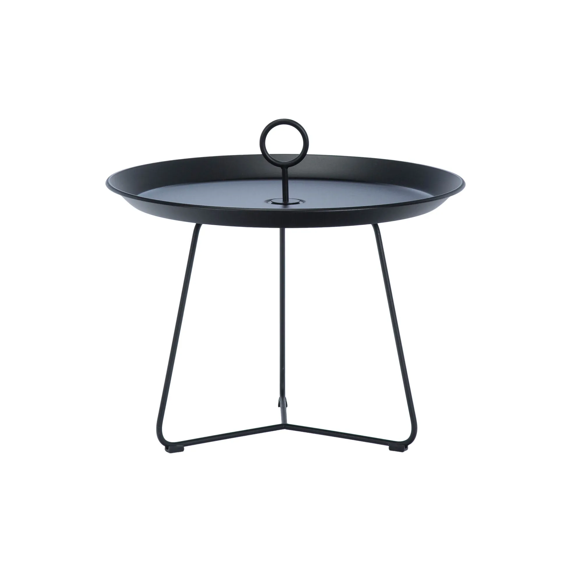 EYELET bakkebord, black