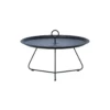 EYELET bakkebord, black