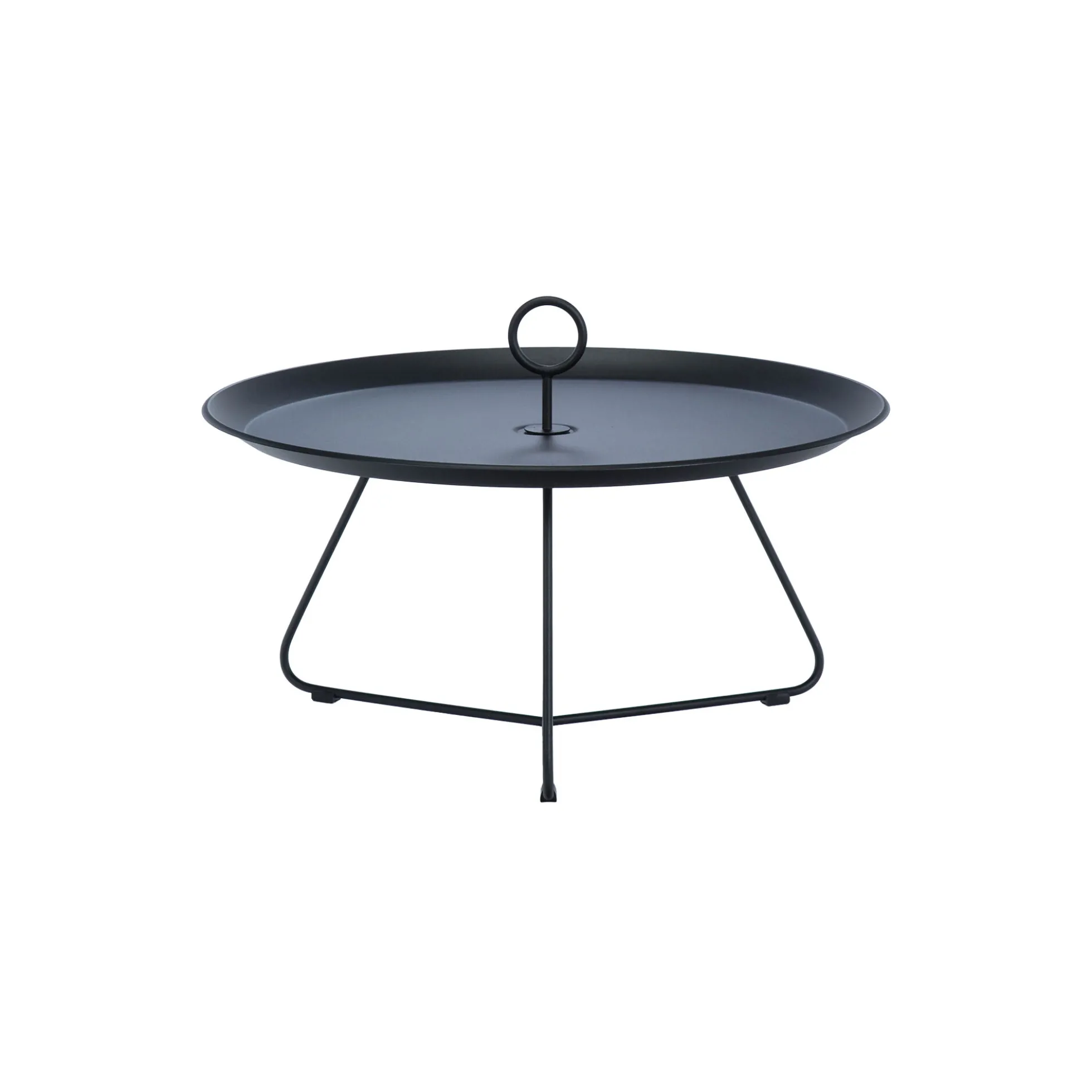 EYELET bakkebord, black