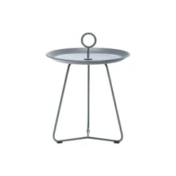EYELET bakkebord, dark grey