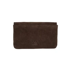 FaithMBG Coin Purse Suede, dark brown