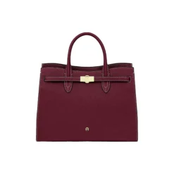 Farah Handbag L, burgundy