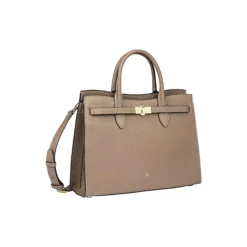 Farah Handbag L, taupe
