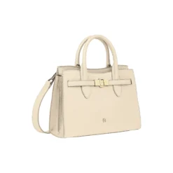 Farah Handbag M, macadamia white