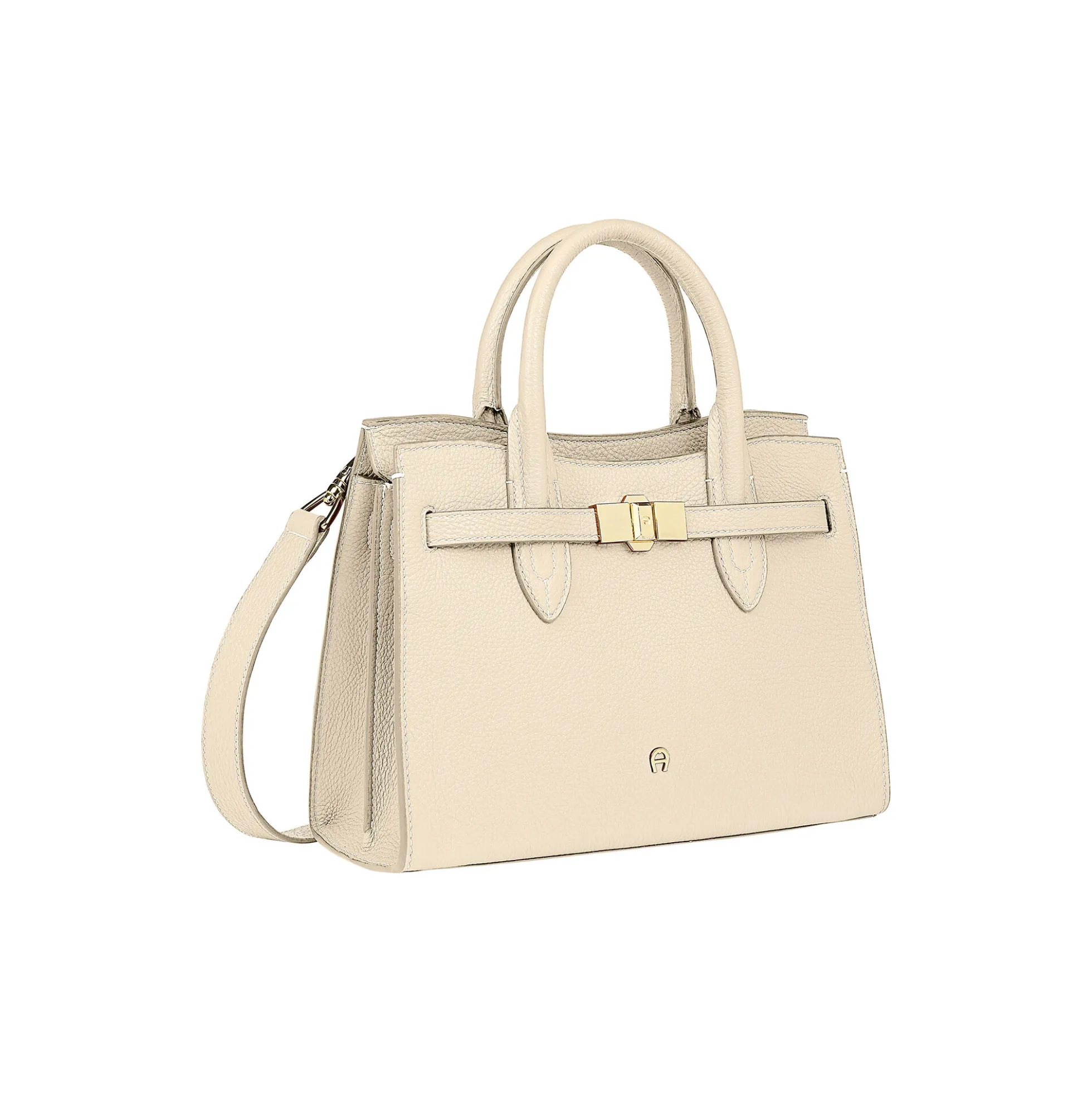 Farah Handbag M, macadamia white