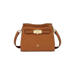 Farah S Crossbody Bag, cognac brown
