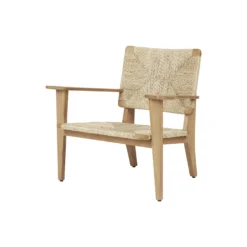 F-Chair Outdoor Lounge Chair, teak