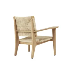 F-Chair Outdoor Lounge Chair, teak