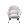 FF1770 Swoon Lounge Chair, Sunniva 717/bejdset røget eg