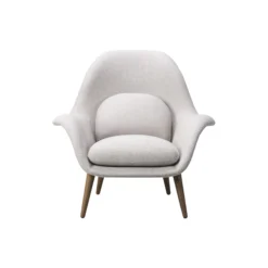 FF1770 Swoon Lounge Chair, Sunniva 717/bejdset røget eg
