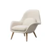 FF1770 Swoon Lounge Chair, Sunniva 811/lakeret eg