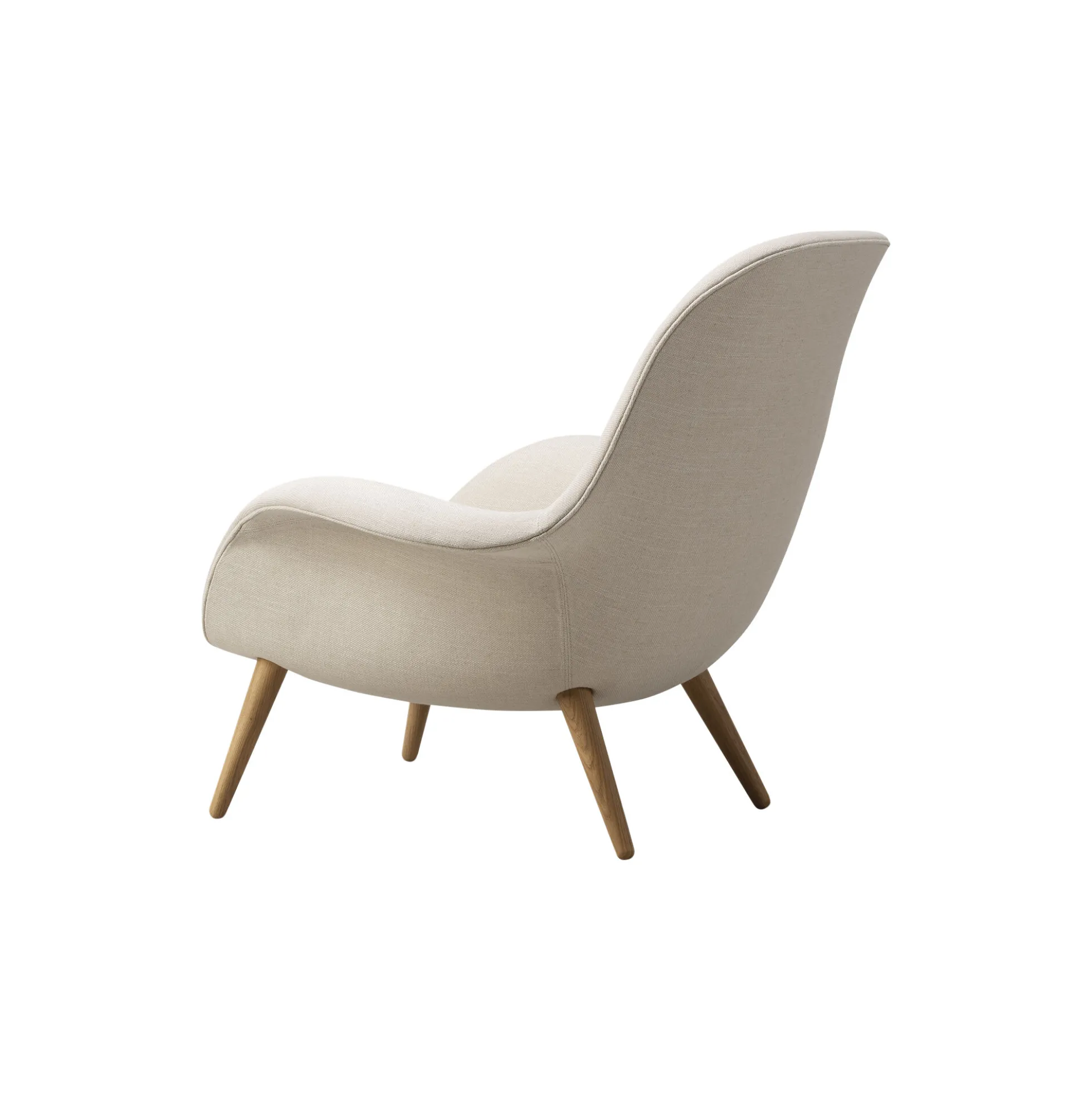 FF1770 Swoon Lounge Chair, Sunniva 811/lakeret eg