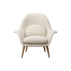 FF1770 Swoon Lounge Chair, Sunniva 811/lakeret eg