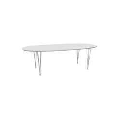 FH B614 Superellipse™ spisebord, hvid
