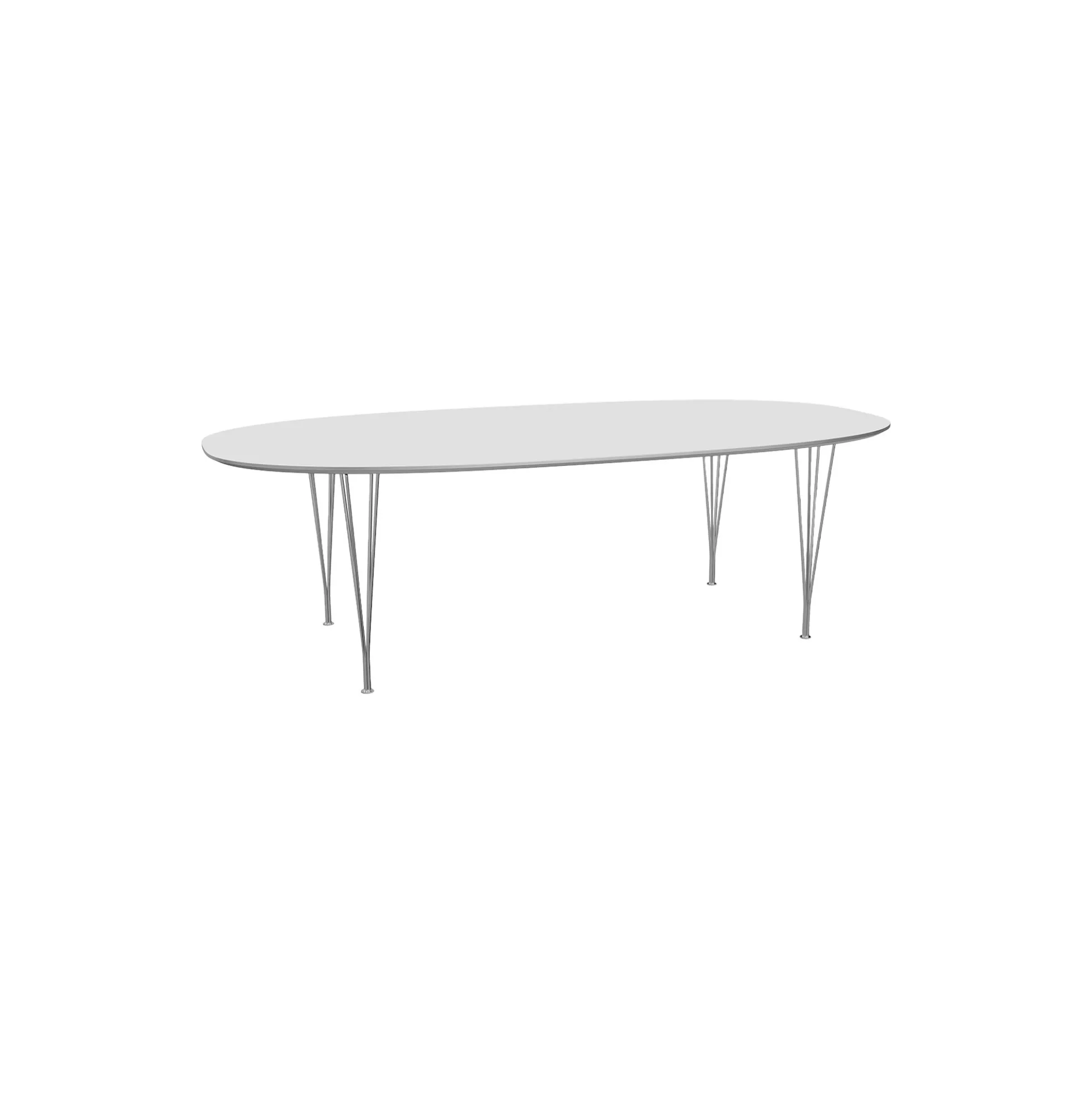 FH B614 Superellipse™ spisebord, hvid