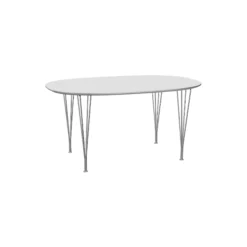 FH B612 Superellipse™ spisebord, hvid