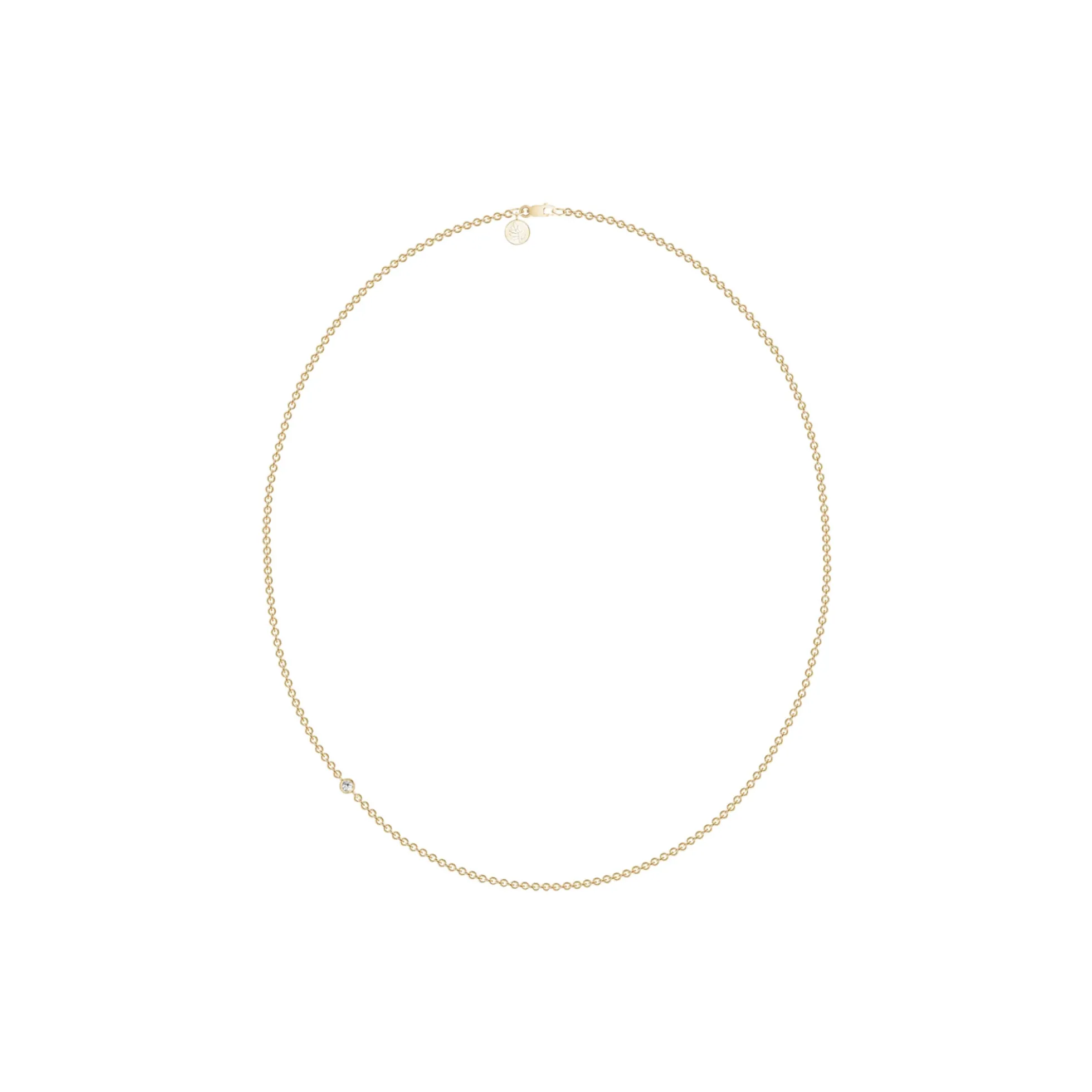 Fina Necklace, gold plated