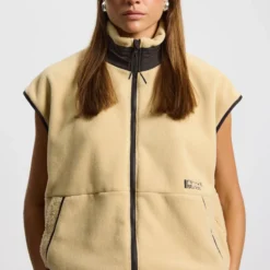 Fleece Gilet Terra, sandshell