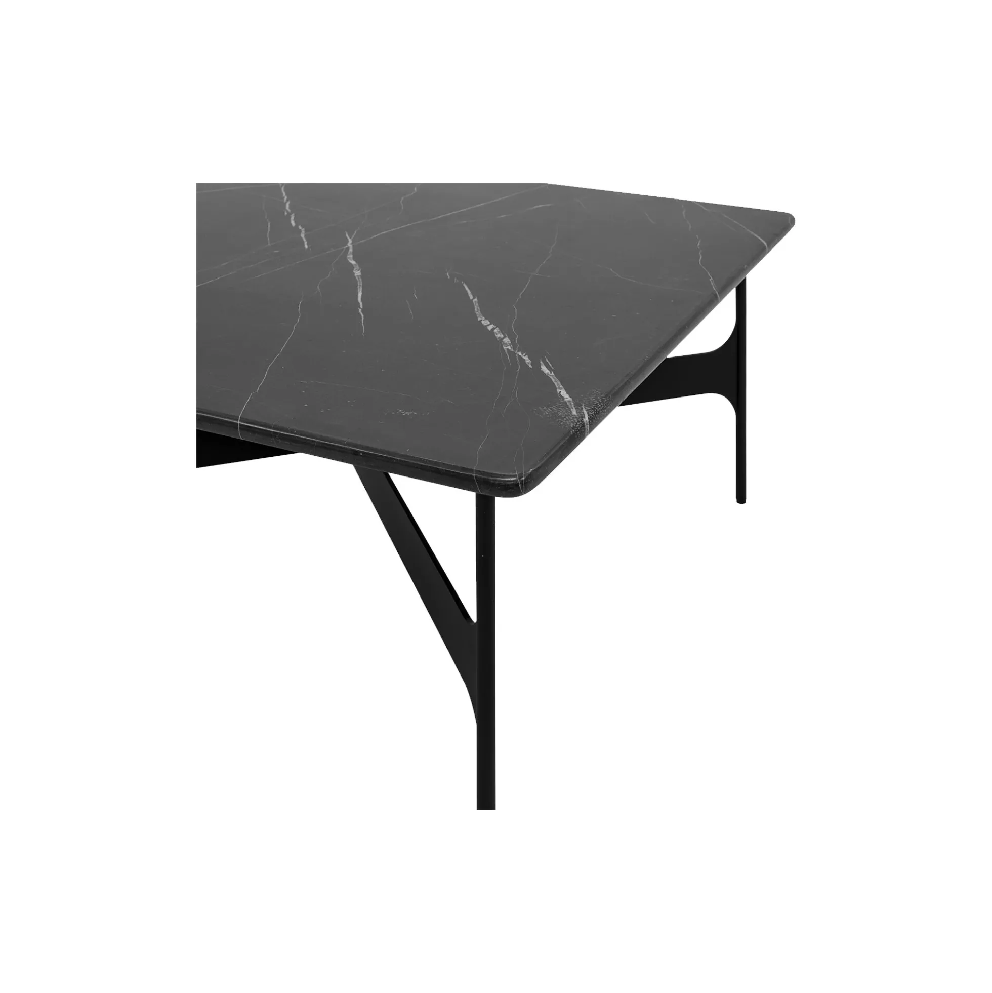 Floema Square sofabord, black