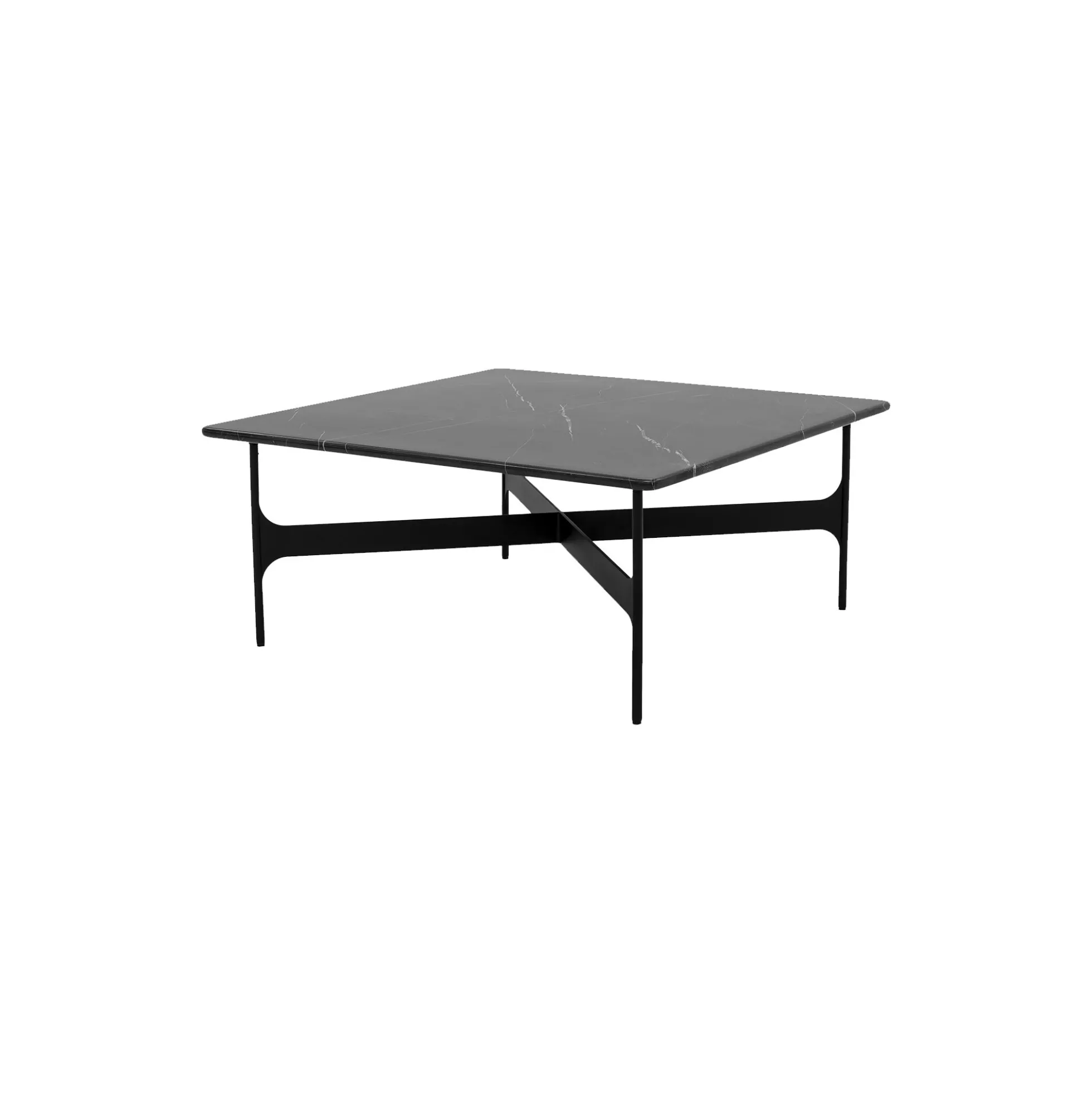 Floema Square sofabord, black