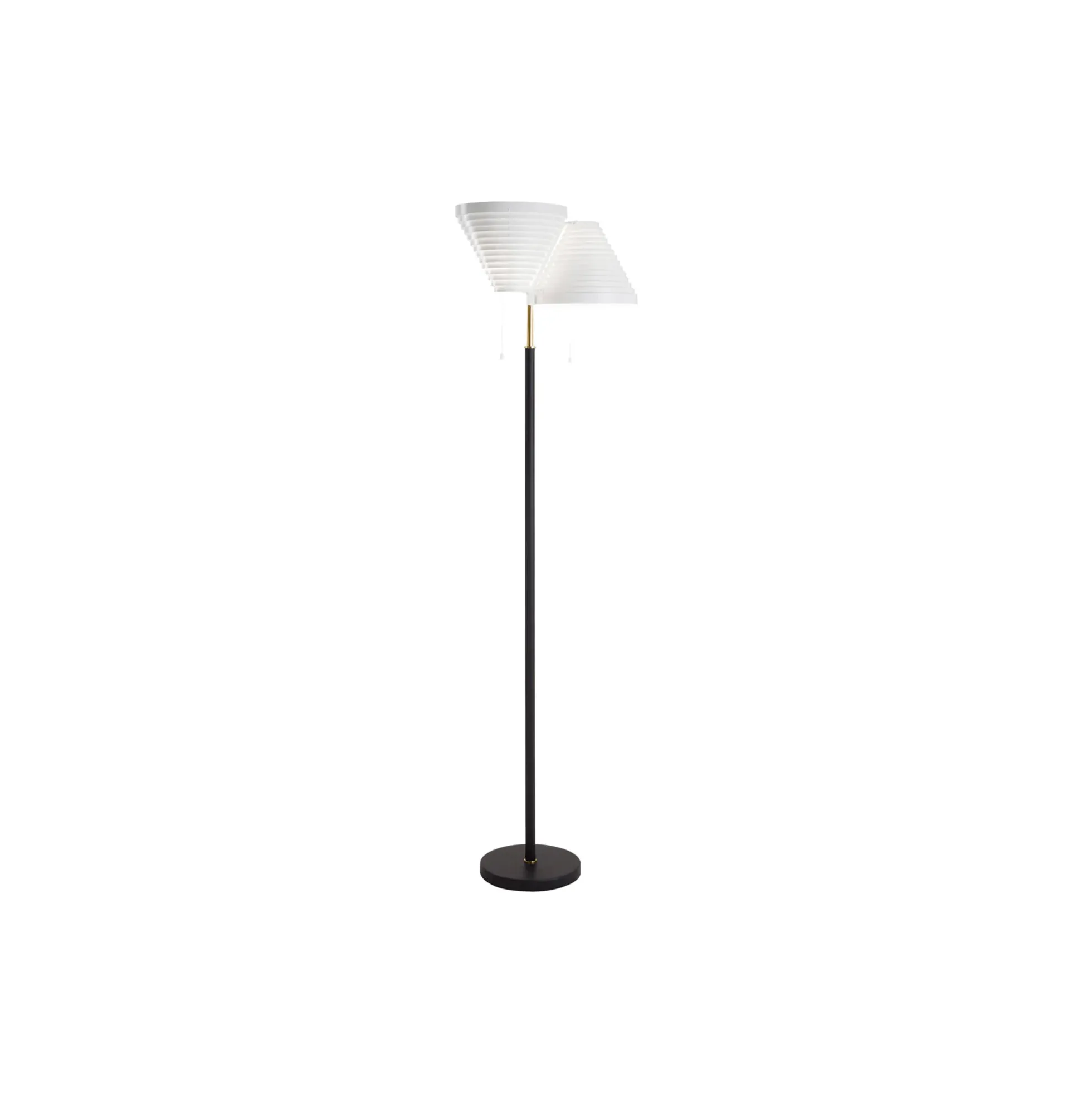 Floor Light A810, polished brass