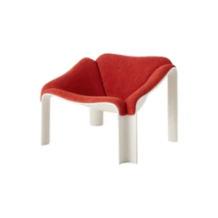 F300 Lounge Chair, alabaster white/Alouette 006