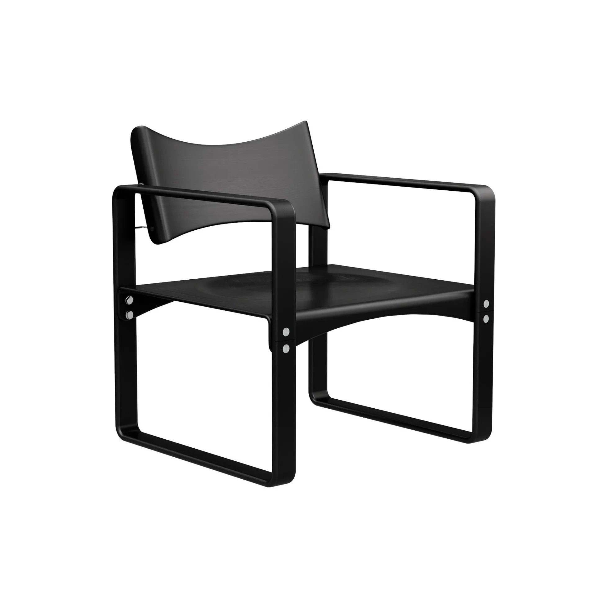 270 F loungestol, black