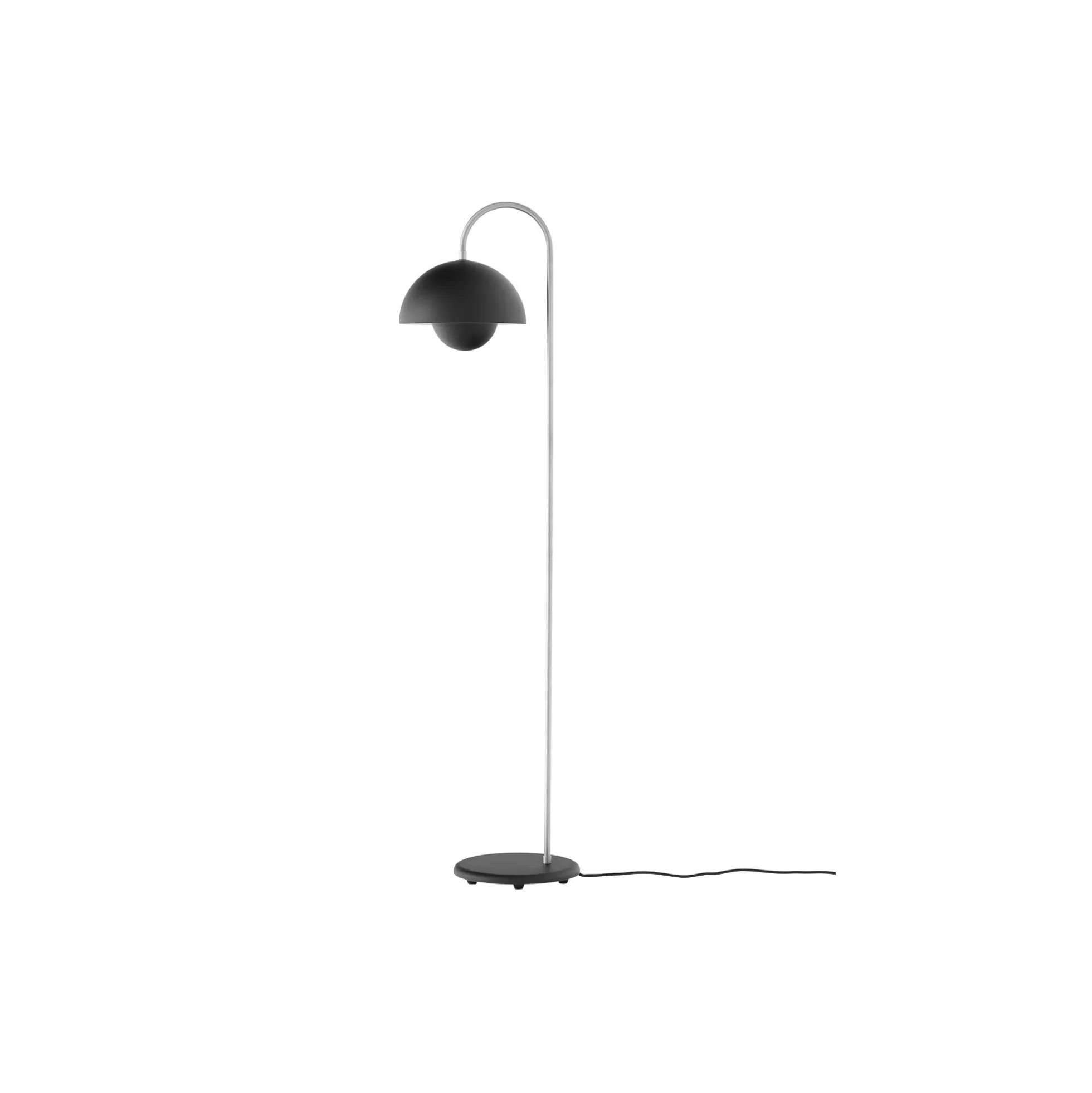 Flowerpot VP12 Floor Lamp, matt black