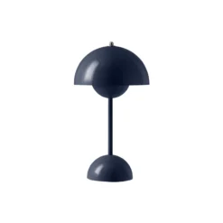 Flowerpot VP9 Portable Table Lamp, steel blue