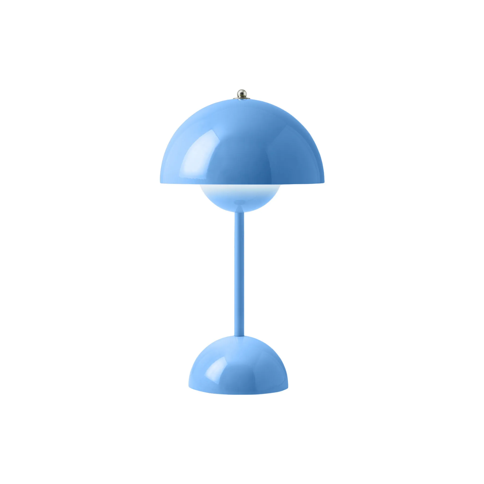 Flowerpot VP9 Portable Table Lamp, swim blue