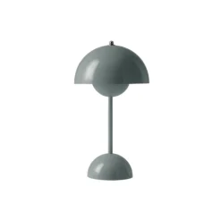 Flowerpot VP9 Portable Table Lamp, stone blue
