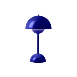 Flowerpot VP9 Portable Table Lamp, cobalt blue