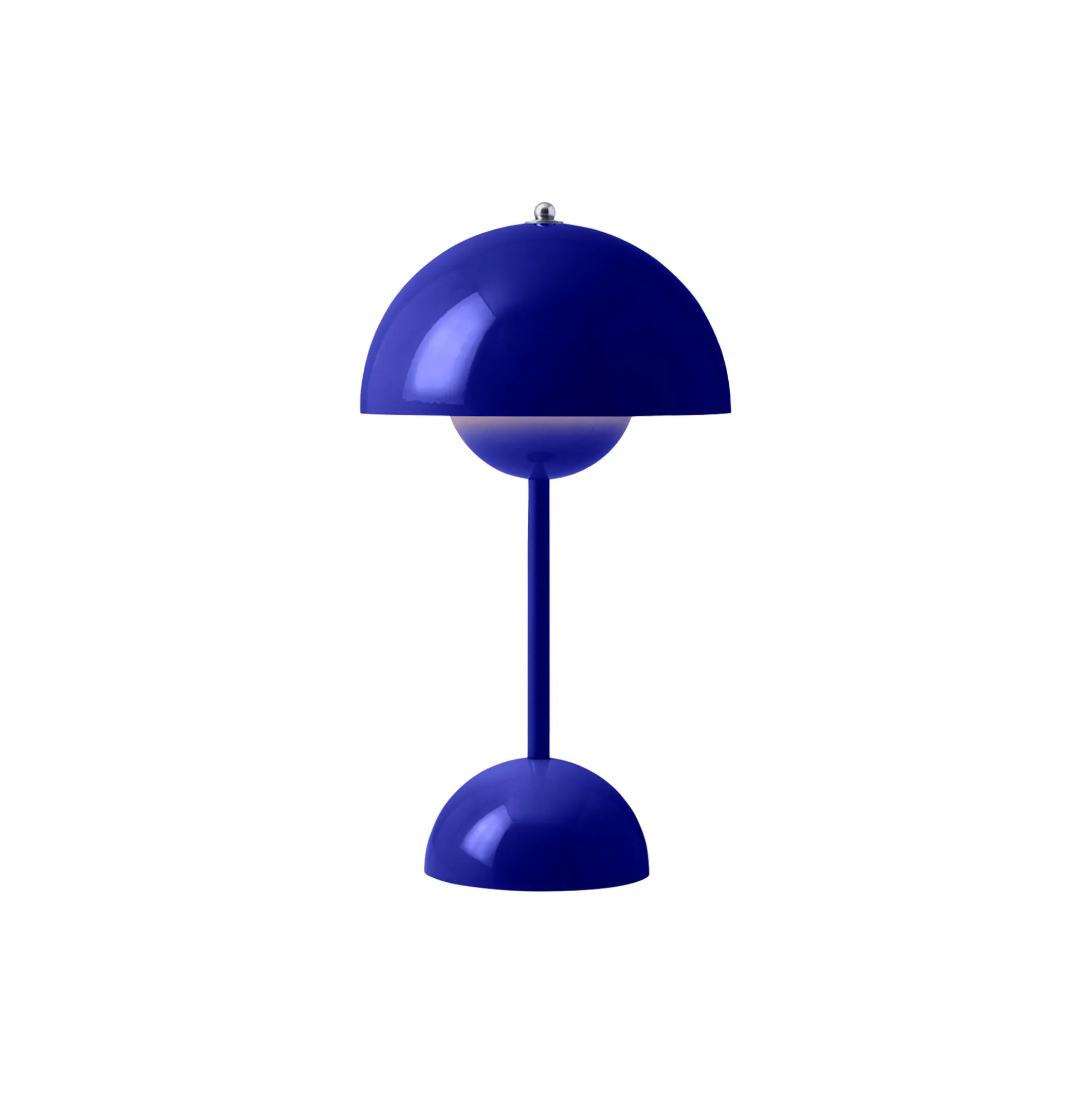 Flowerpot VP9 Portable Table Lamp, cobalt blue