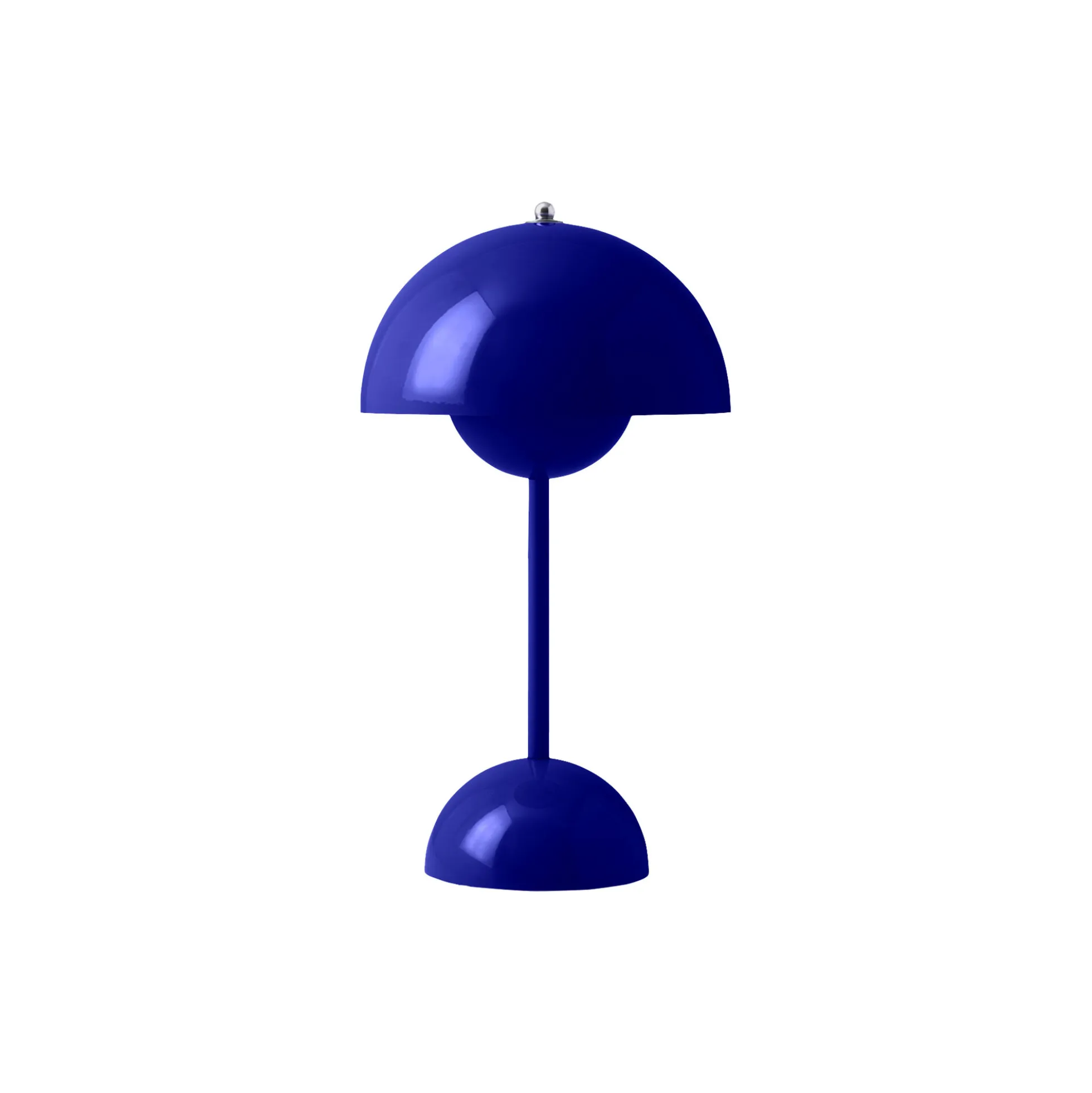 Flowerpot VP9 Portable Table Lamp, cobalt blue