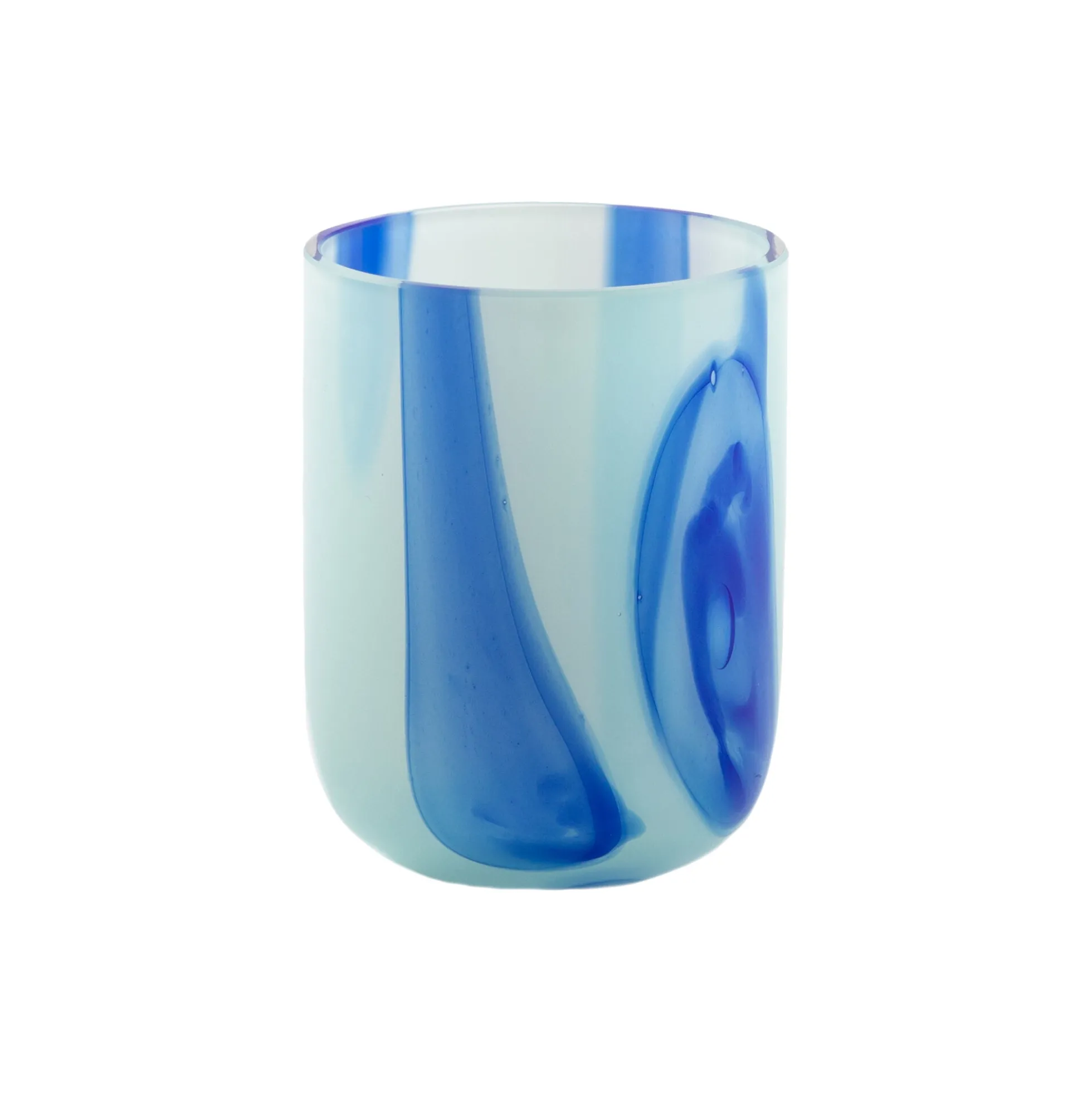 Flow Tumbler, light blue w stripes