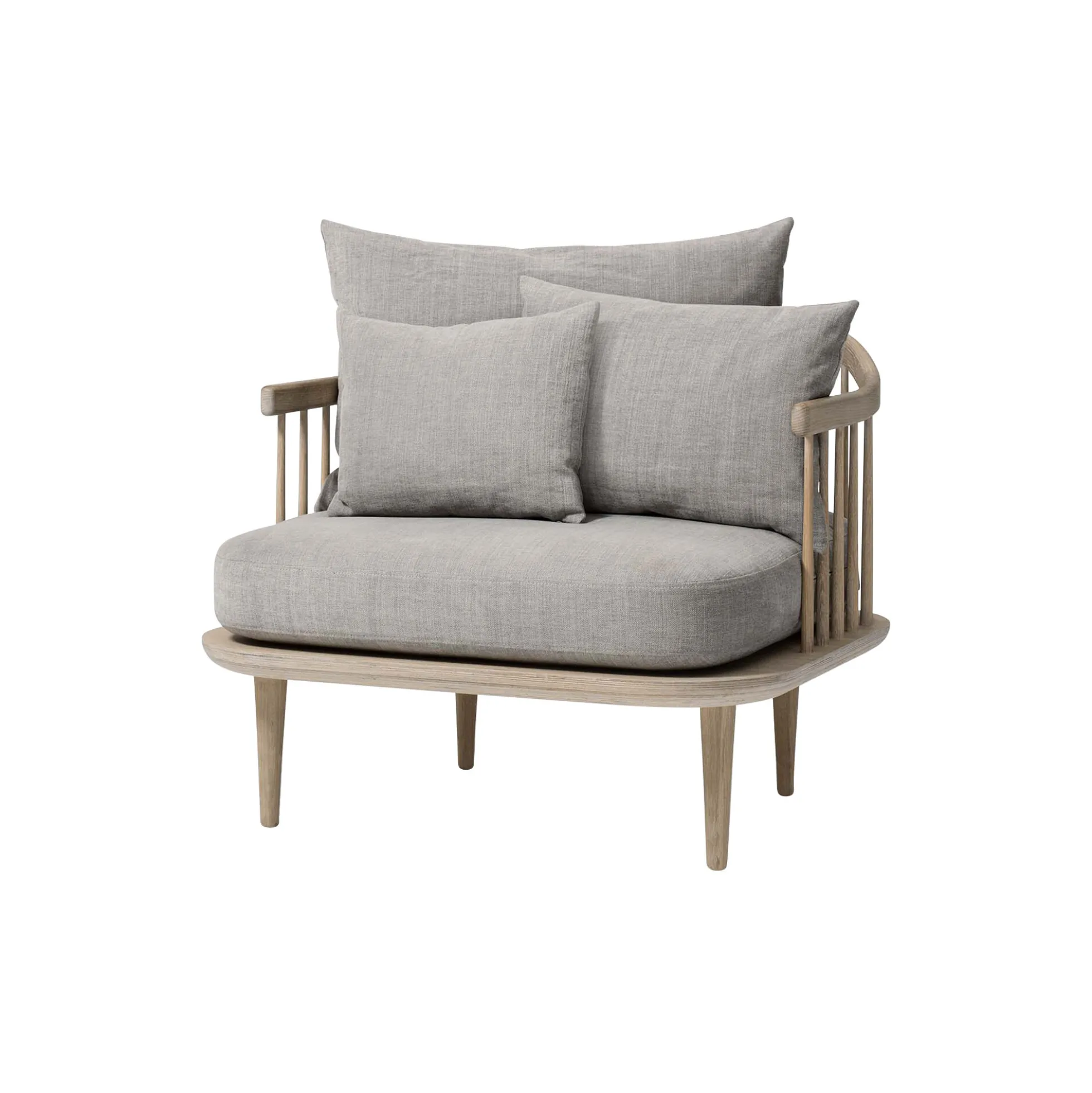 Fly SC1 Lounge Chair, Hot Madison 094/oiled oak