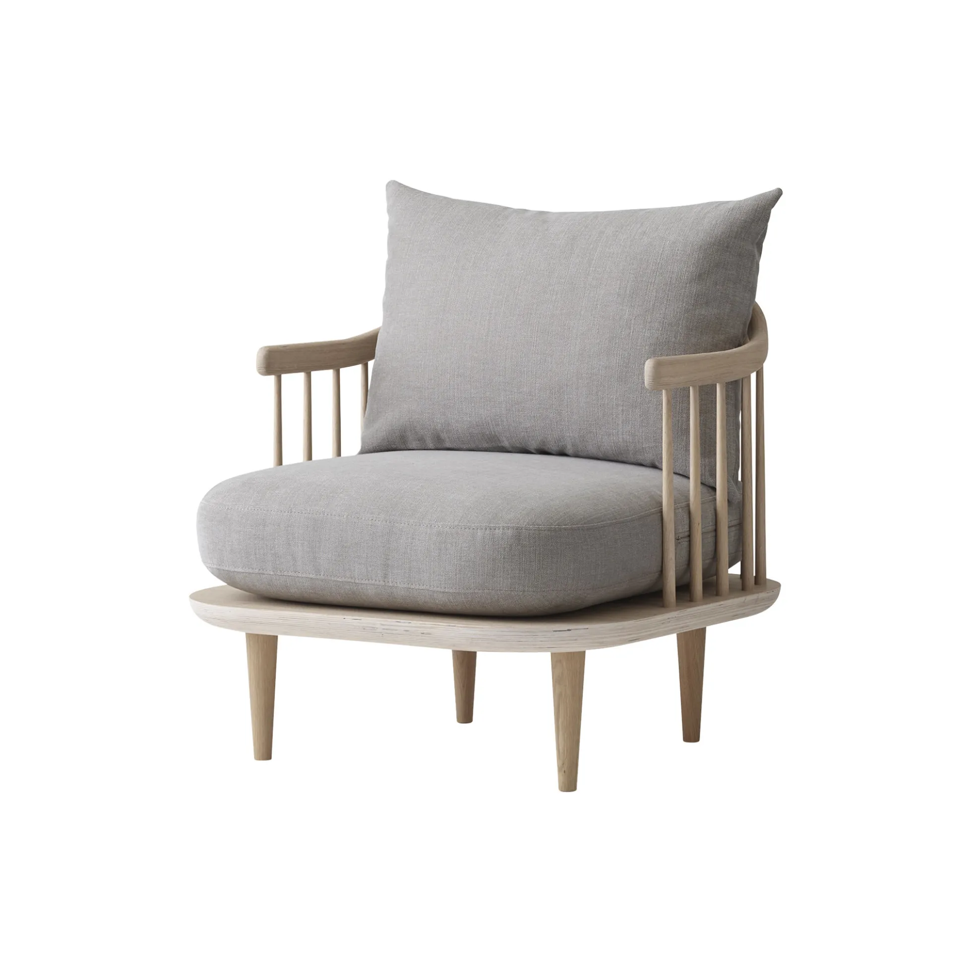 Fly SC10 Lounge Chair, Hot Madison 094/oiled oak