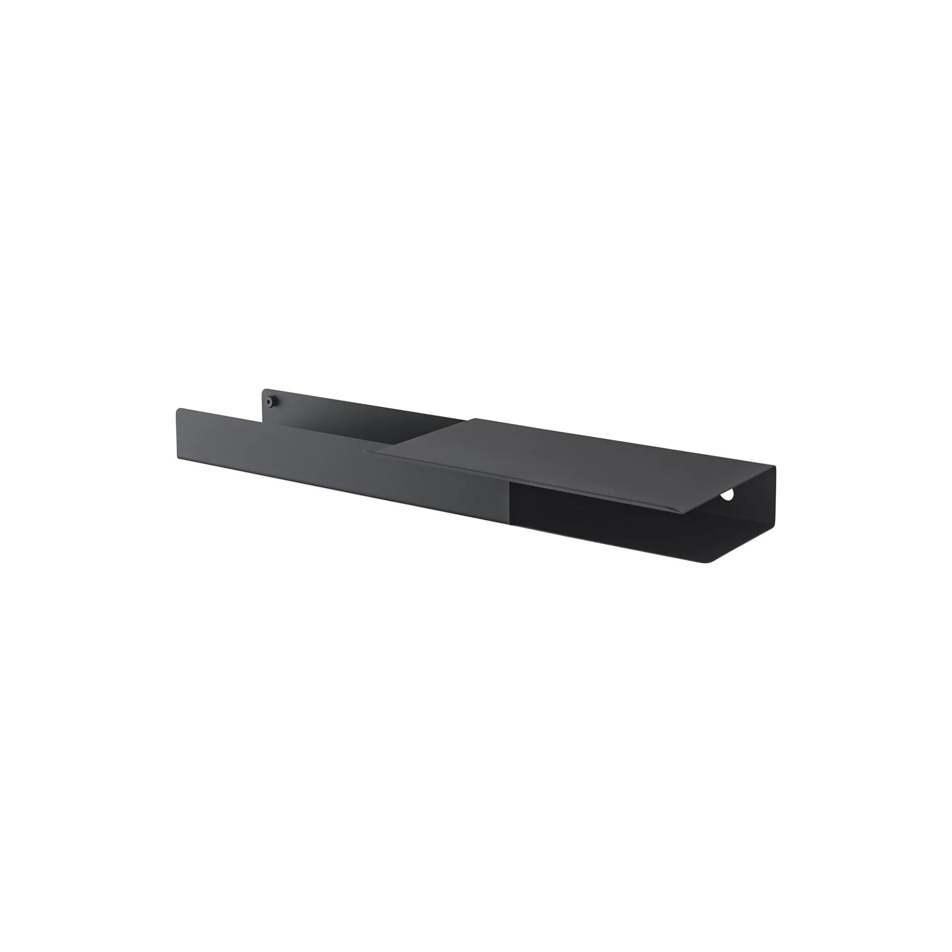 Folded Shelves Platform, black