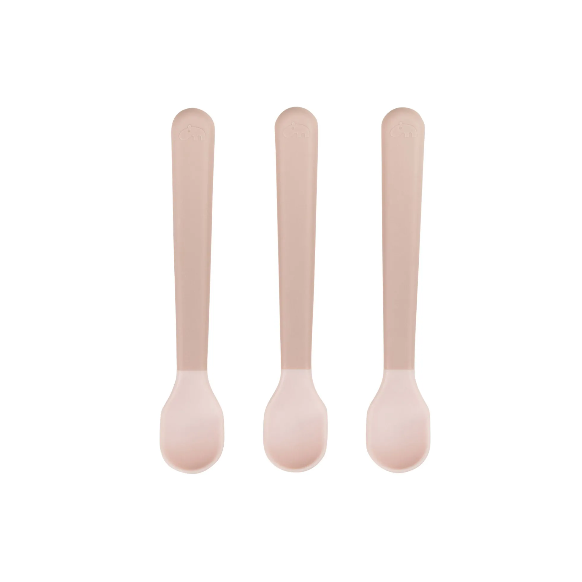 Foodie Easy-grip babyske 3-pak, powder