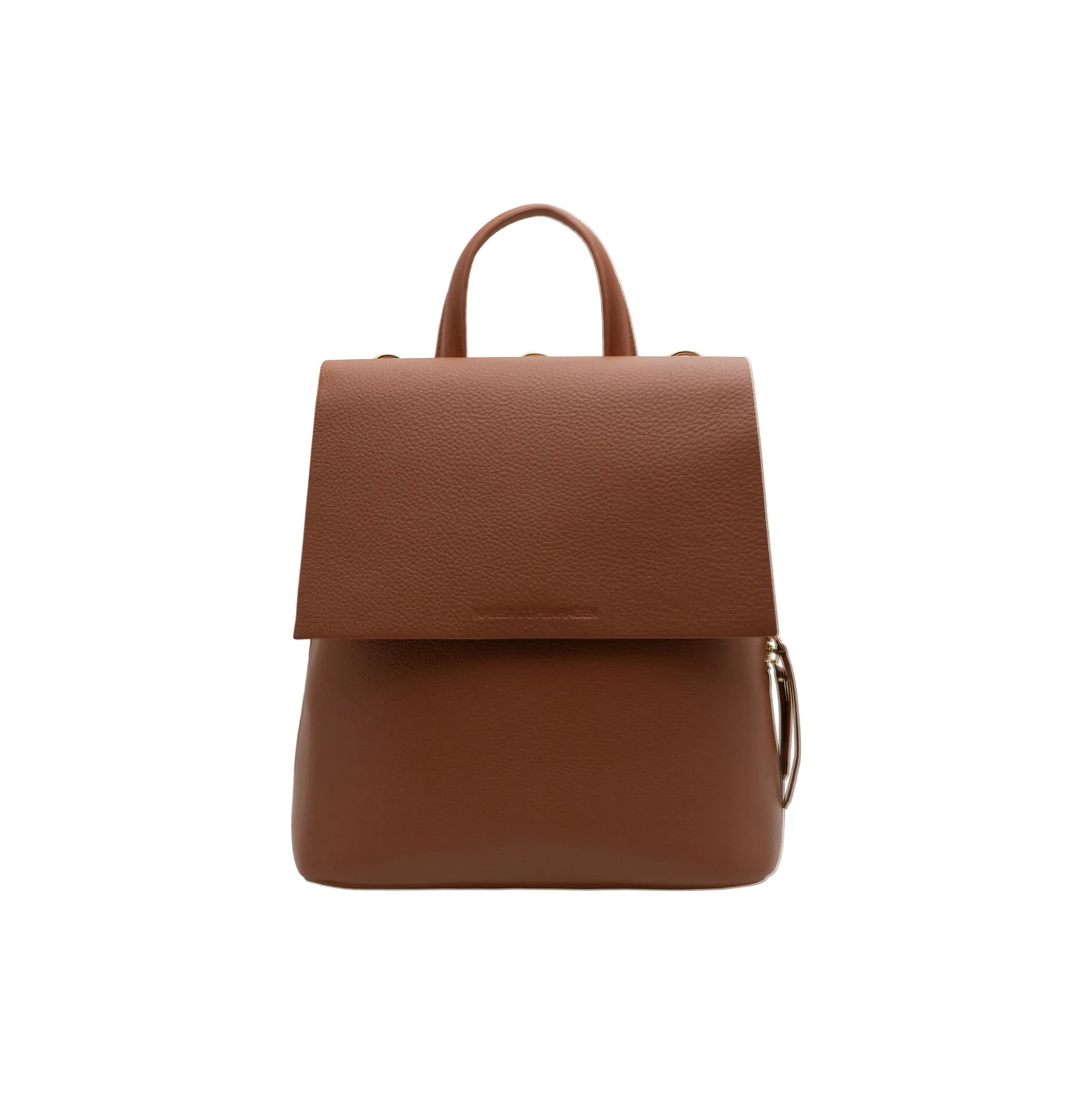Frances Midi Backpack, cognac