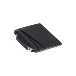 Frey Zip Card Holder, grain black