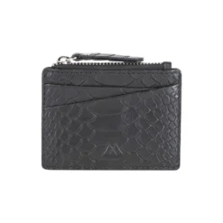 Frey Zip Card Holder, snake black