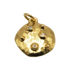 Full Moon Pendant, gold