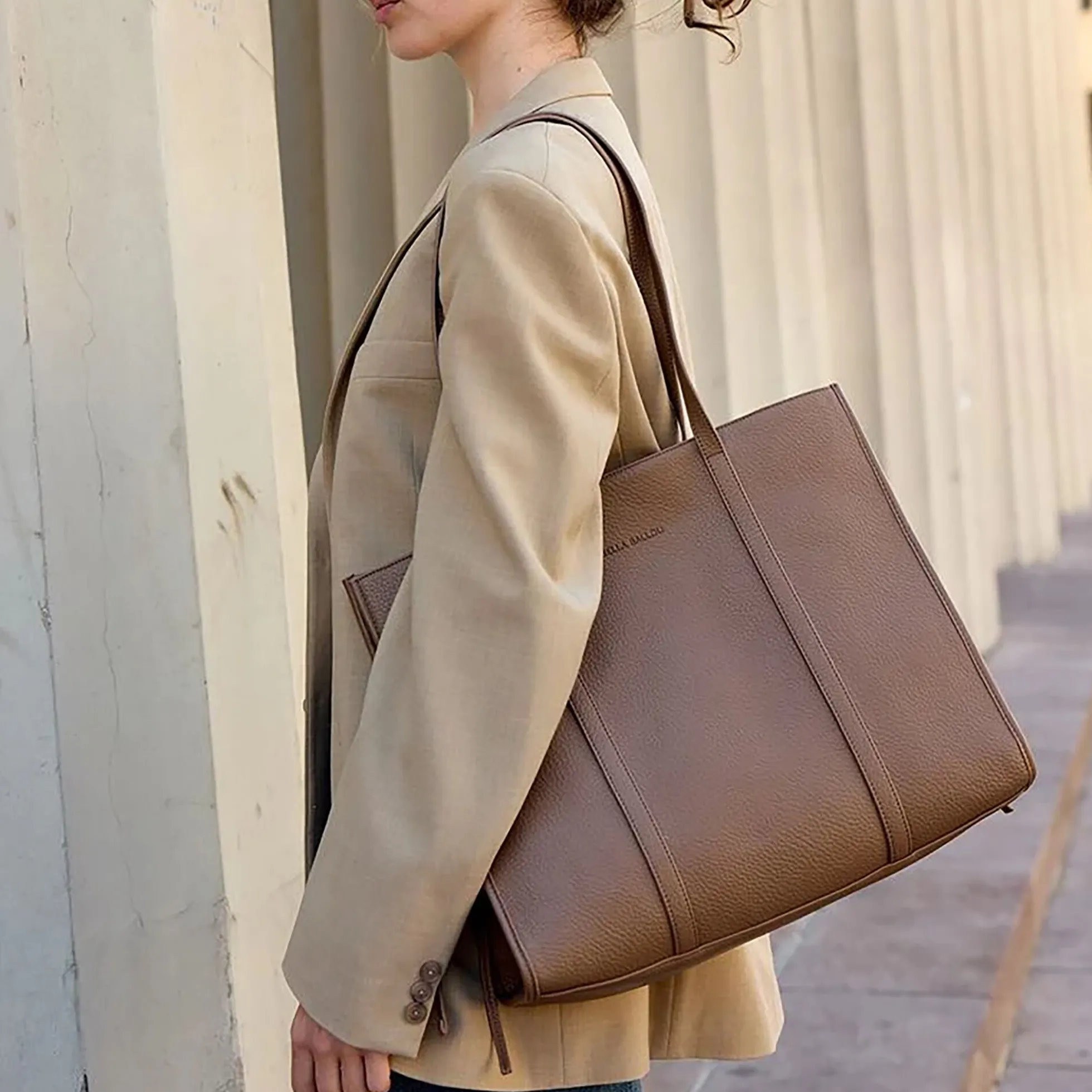 Galaxy Taske, light taupe