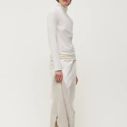 Gentle Turtleneck, pure ecru