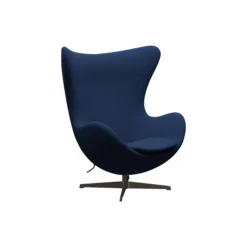 Ægget™ 3316 loungestol, Christianshavn 1130 light red uni/satin brushed aluminium
