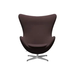 Ægget™ 3316 loungestol, Christianshavn 1135 blue/orange/satin brushed aluminium