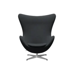 Ægget™ 3316 loungestol, Christianshavn 1173 grey/satin brushed aluminium