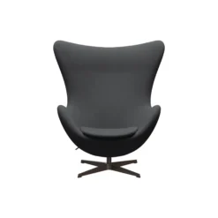 Ægget™ 3316 loungestol, Christianshavn 1170 light grey uni/satin brushed aluminium